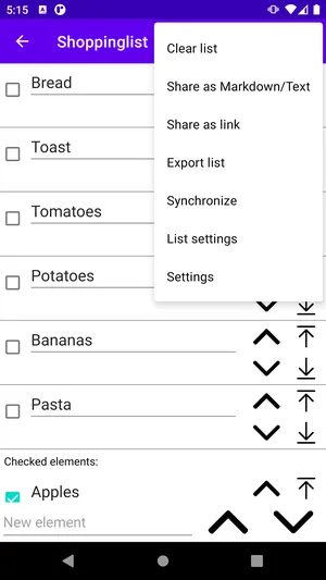 OpenSyncedLists